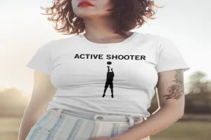 Basketball Active Shooter Shirt Brings Awareness in Sports