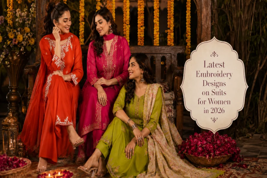 Top Embroidered Suits for Women That Are Winning 2026